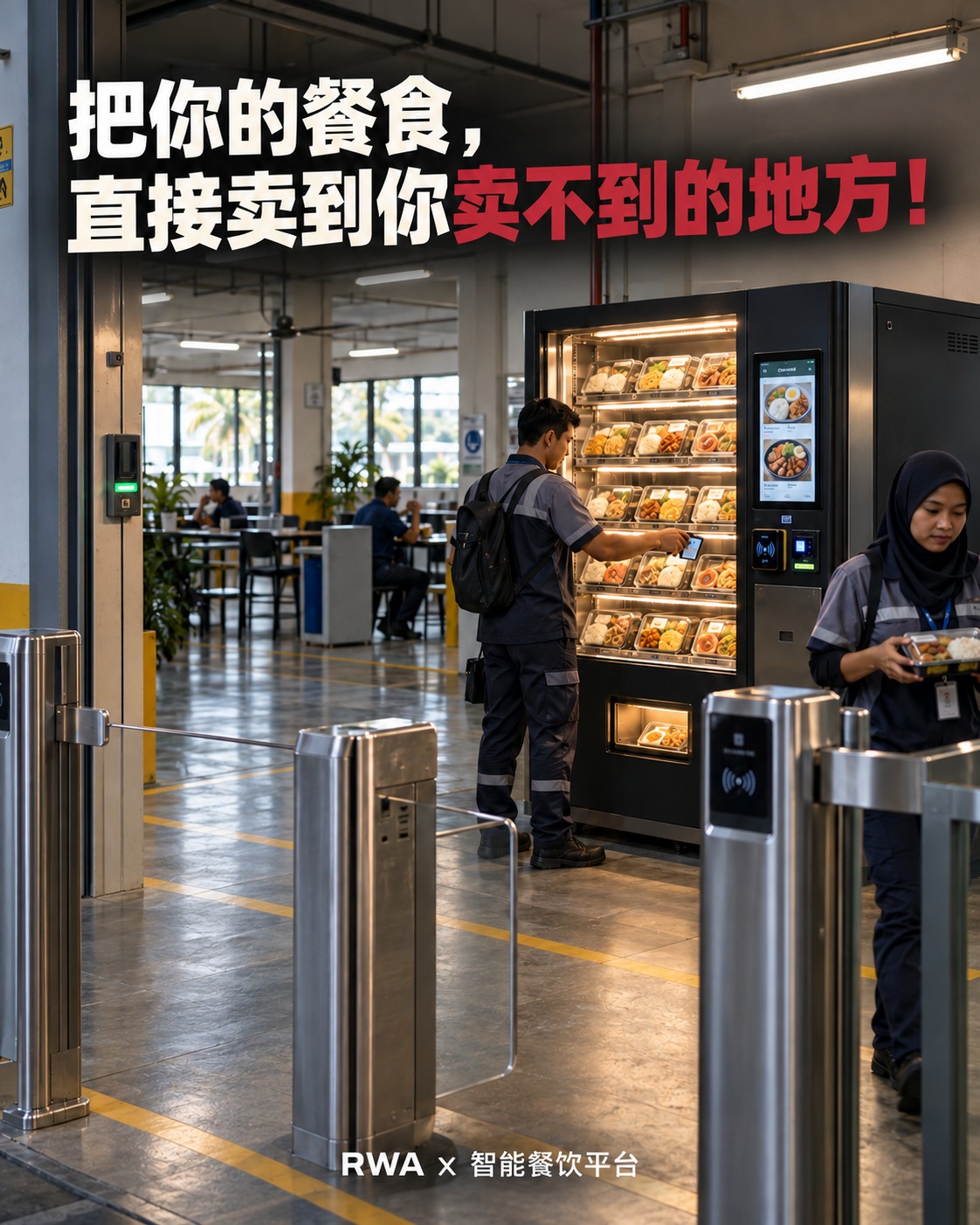 把你的餐食，直接卖到你卖不到的地方