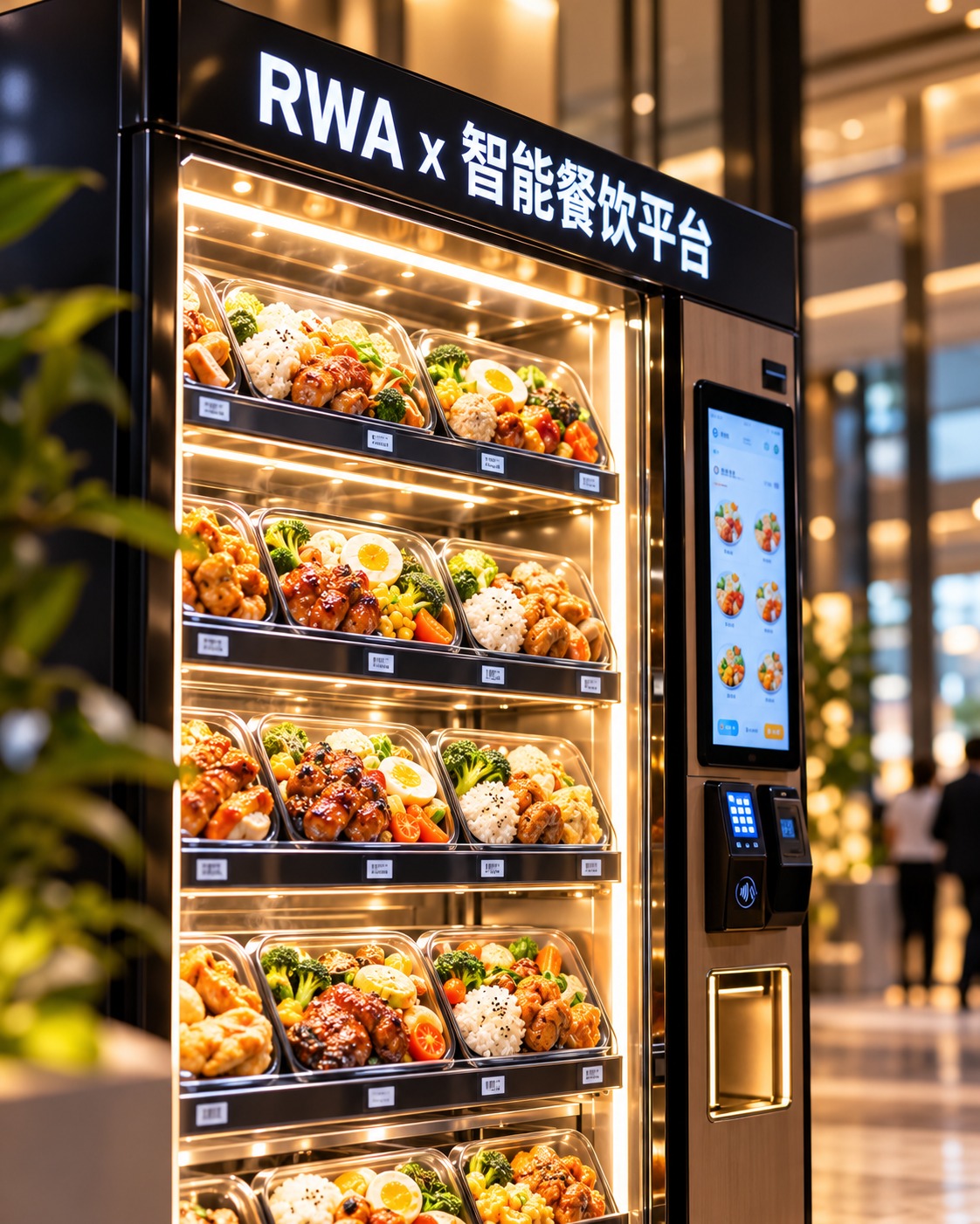 Fresh meals inside the smart machine